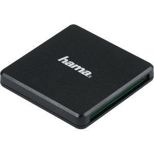 Αναγνώστης πολλαπλών καρτών Hama USB 3.0 SD MicroSD CF μαύρο